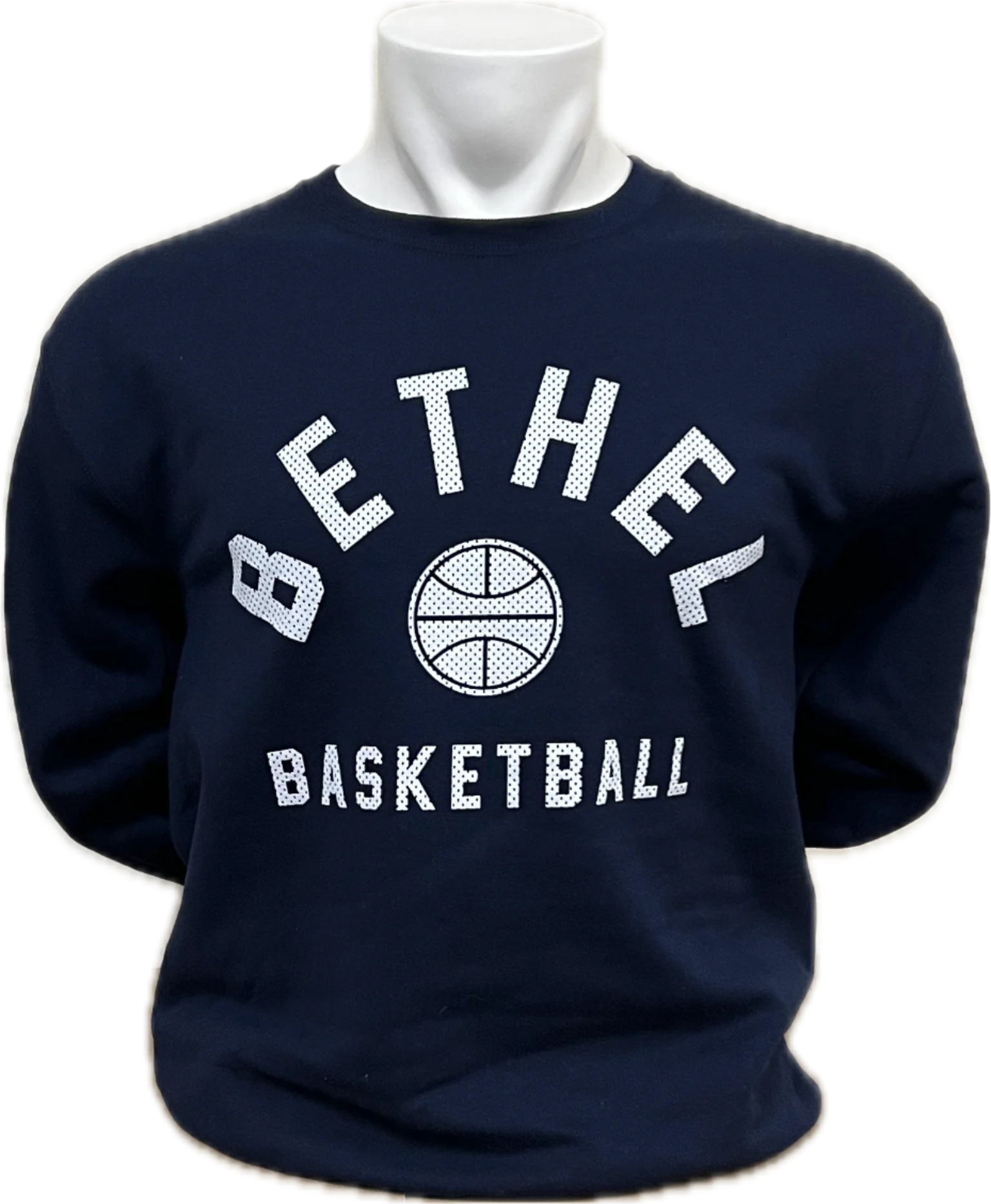 Crewneck Basketball Sweatshirt | Navy