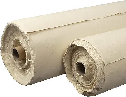 Creative Mark Unprimed Cotton Duck Deluxe Canvas- by the foot