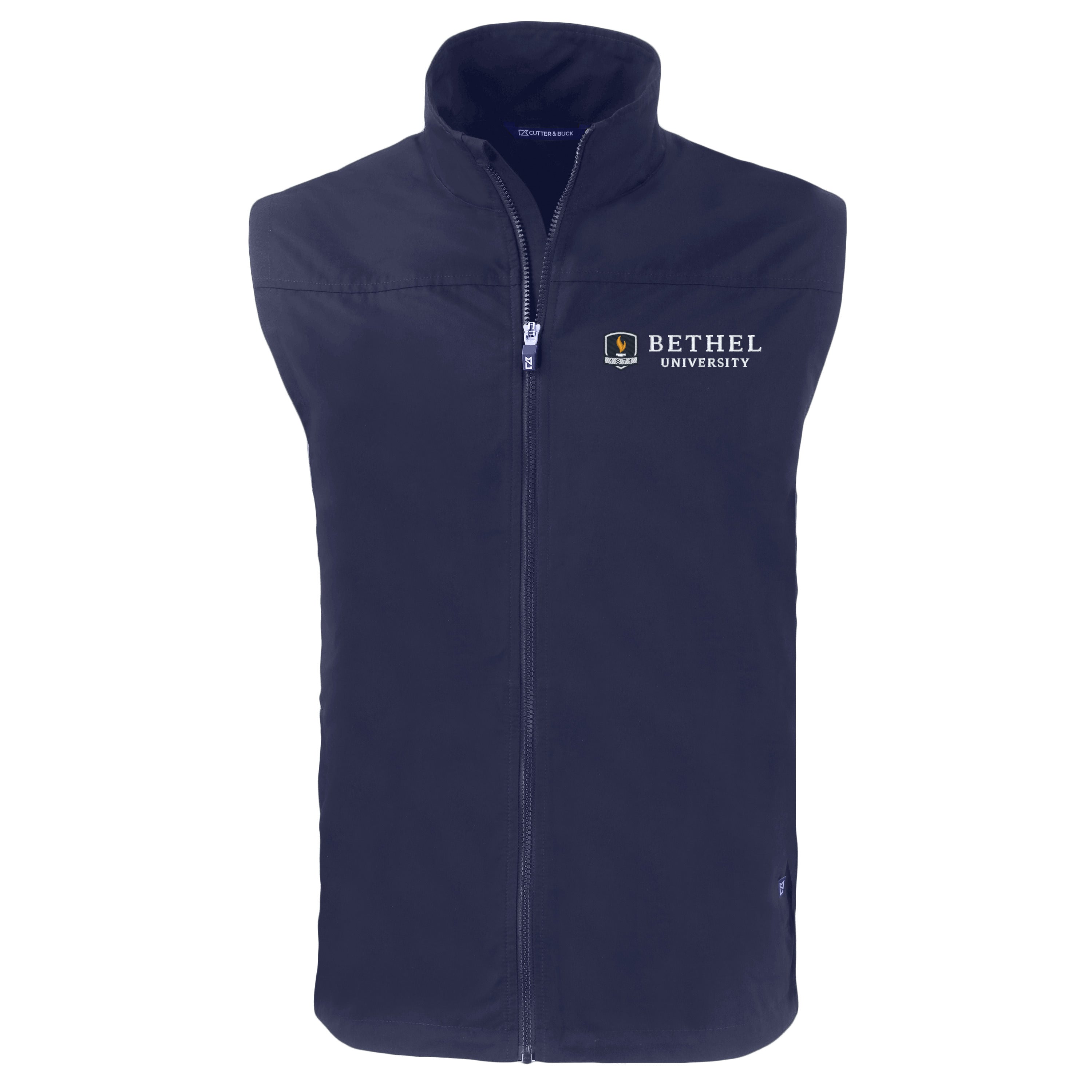 Charter Eco Full-Zip Mens Big & Tall Vest | Navy