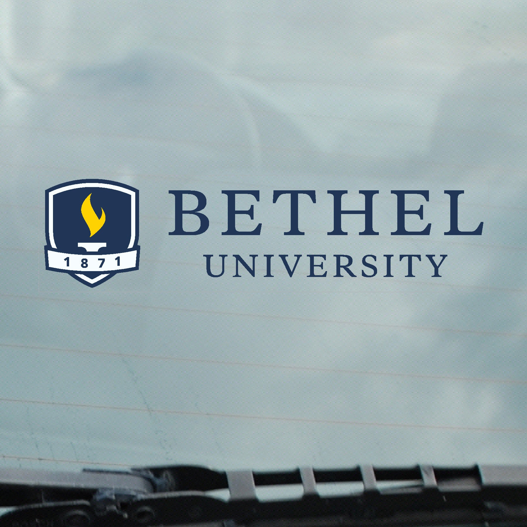XStatic Cling Decal- Bethel Shield