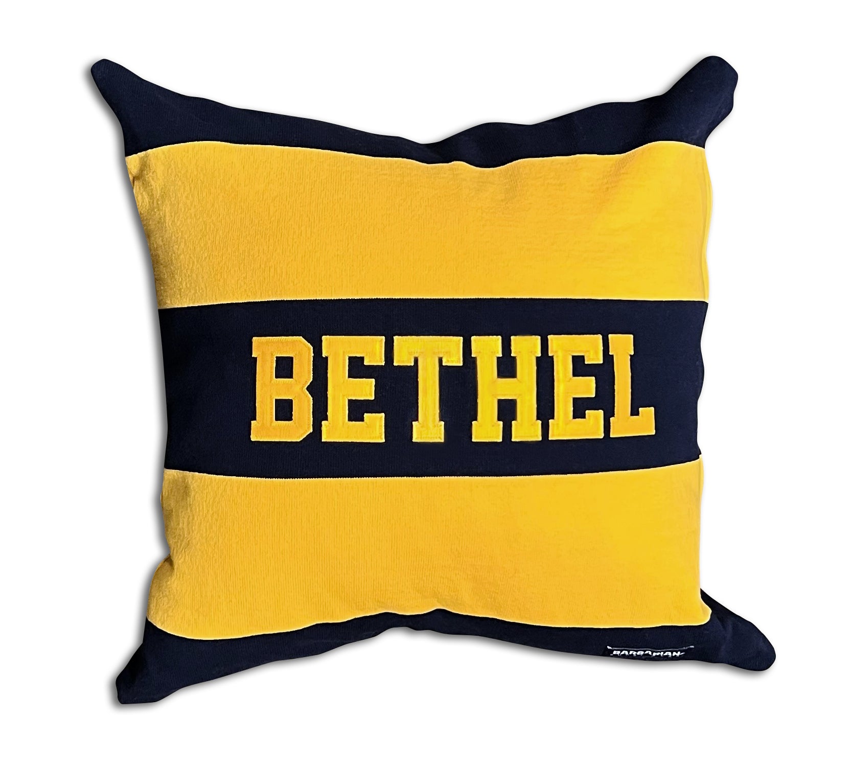 Rugby Stripe Pillow | Navy