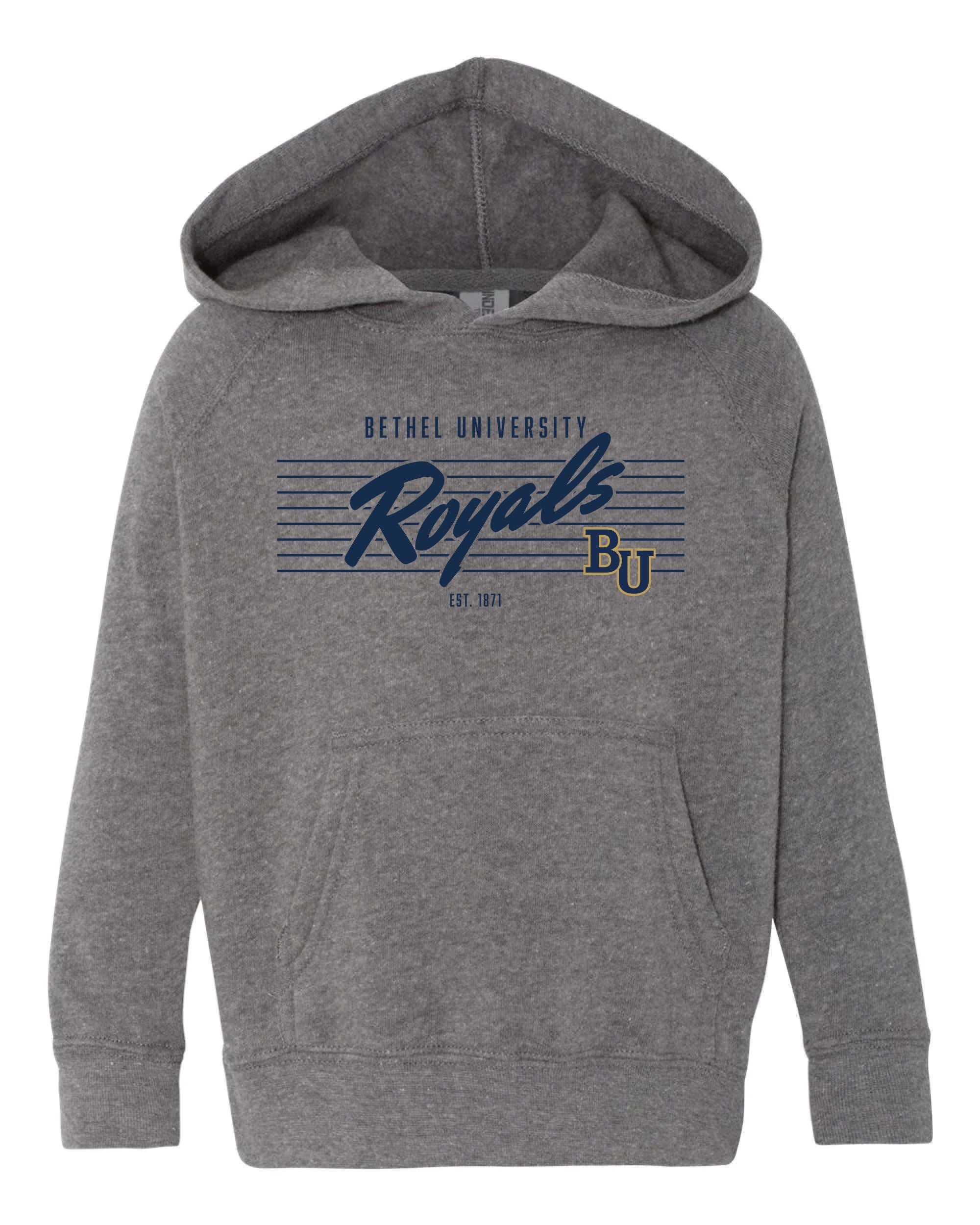 Toddler Pinstripe Hood | Nickel