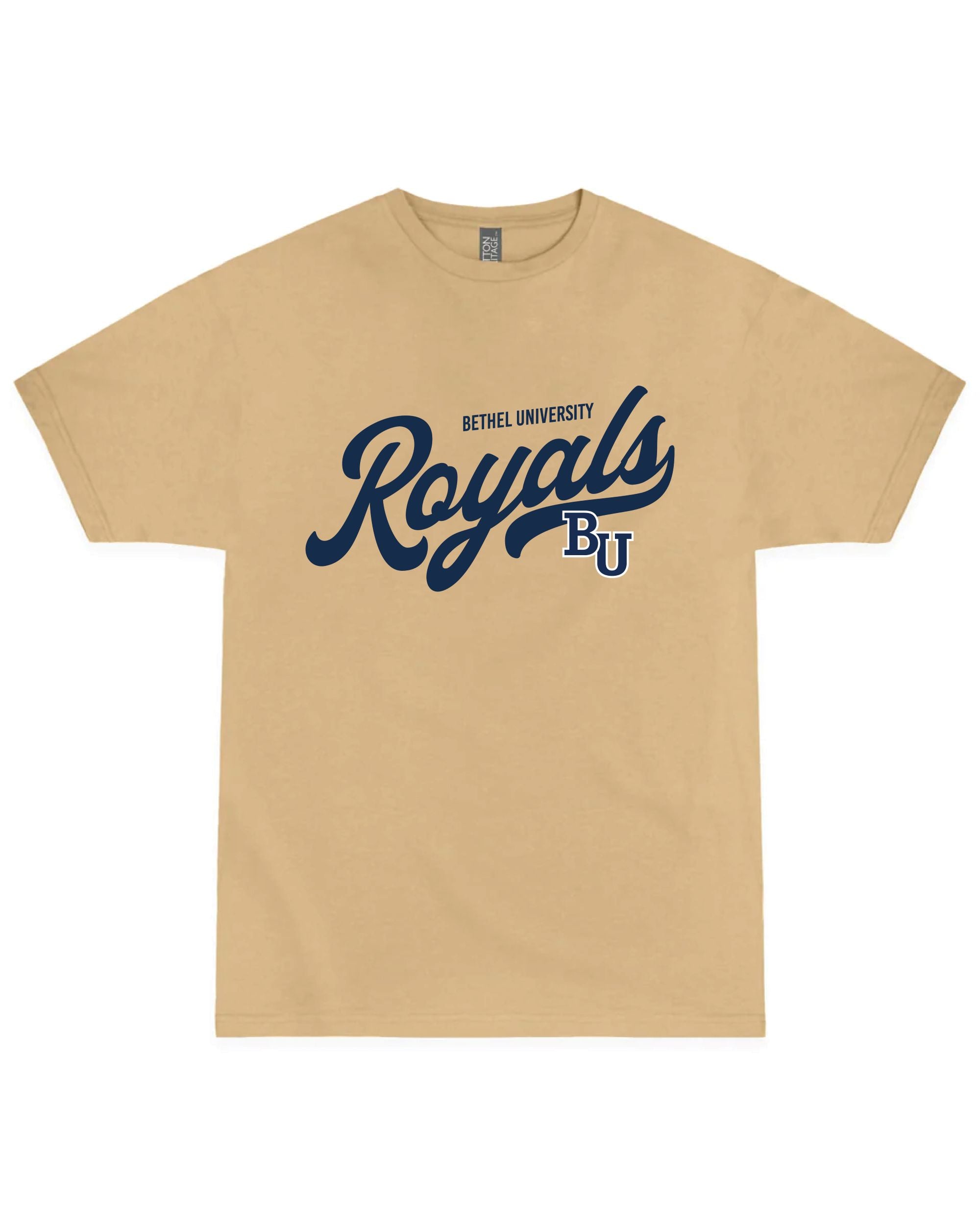 Vintage Script Tee | Vintage Gold