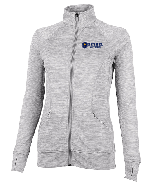 Ladies Tru Fitness Jacket | Grey Space Dye