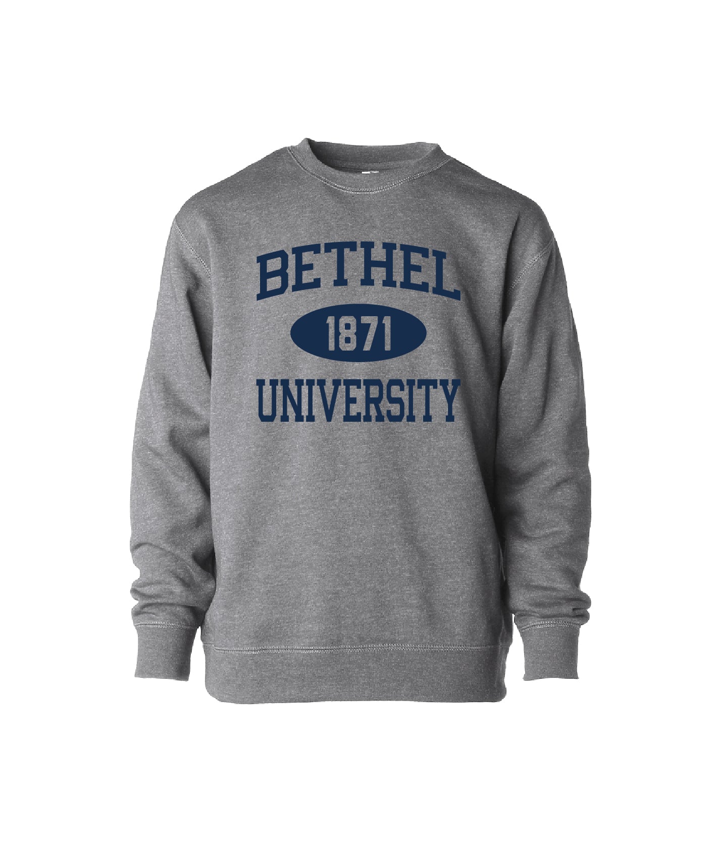 Toddler Logoed Crew | Nickel