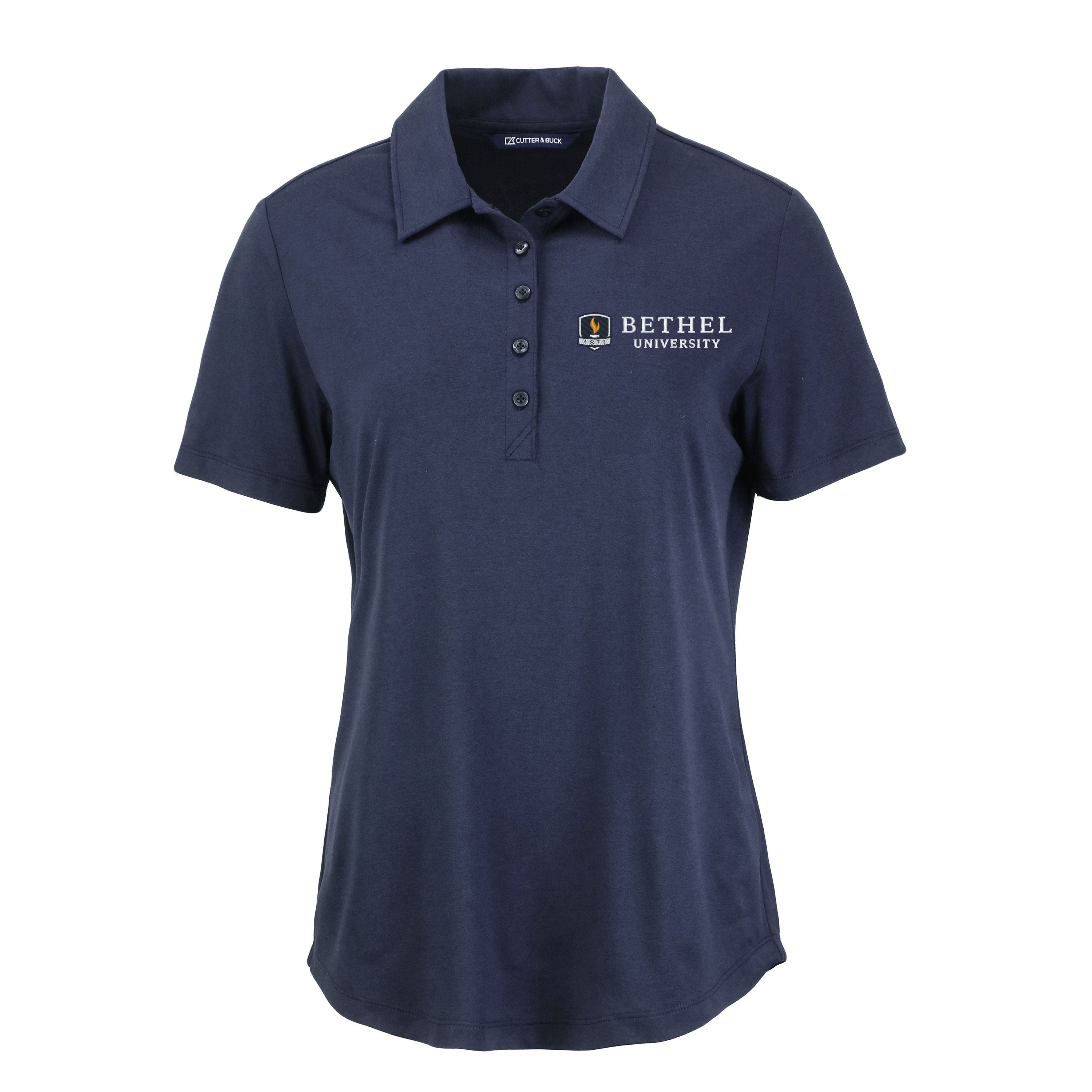 Coastline Epic Comfort Eco Recycled Womens Polo | Navy