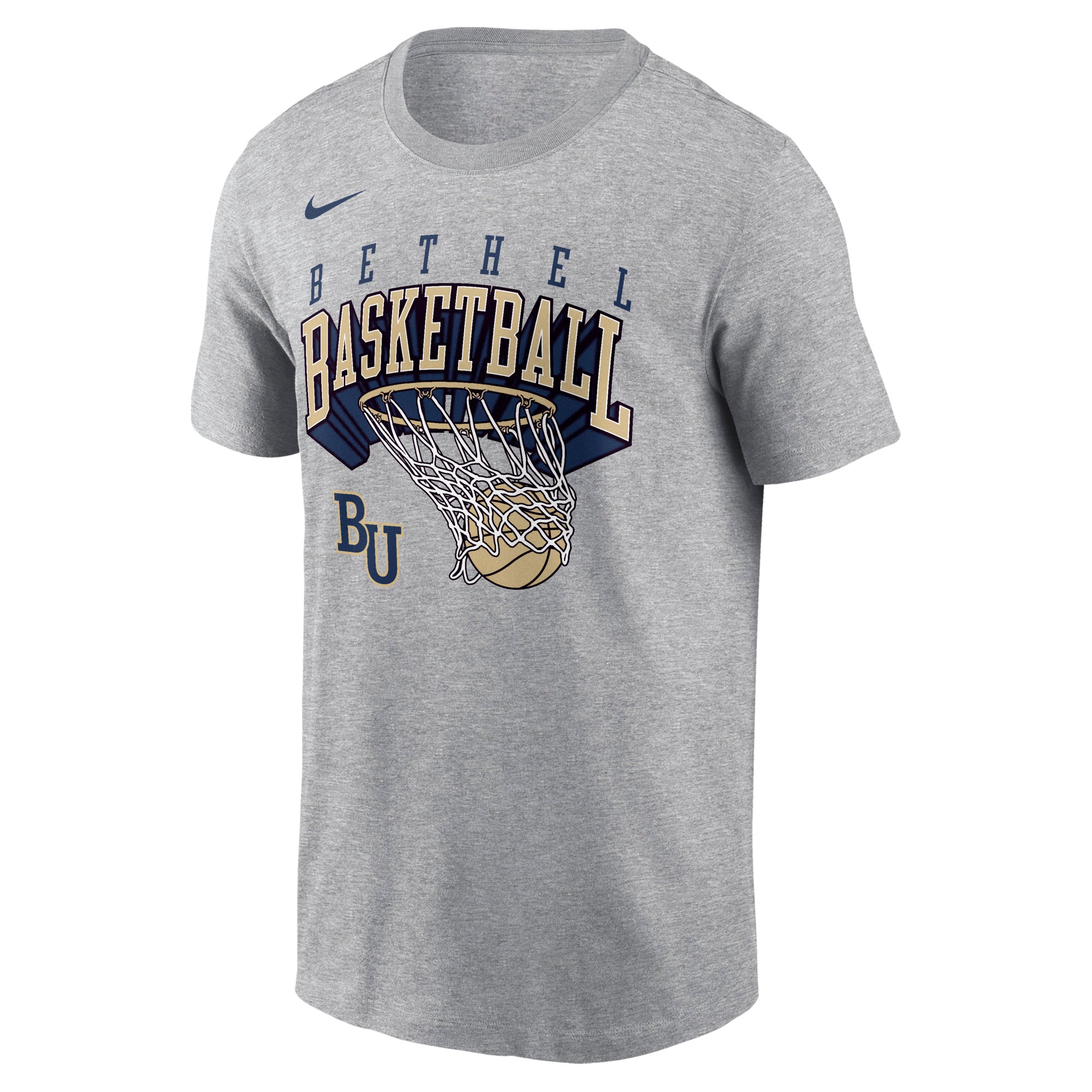 Dri-Fit Cotton Basketball Tee | Dark Heather