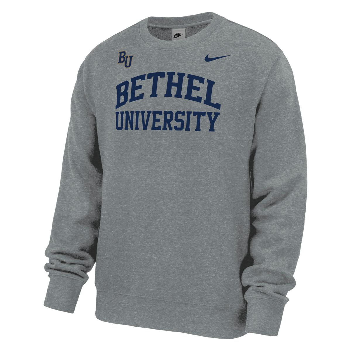 Club Fleece Crew | Dark Heather Grey