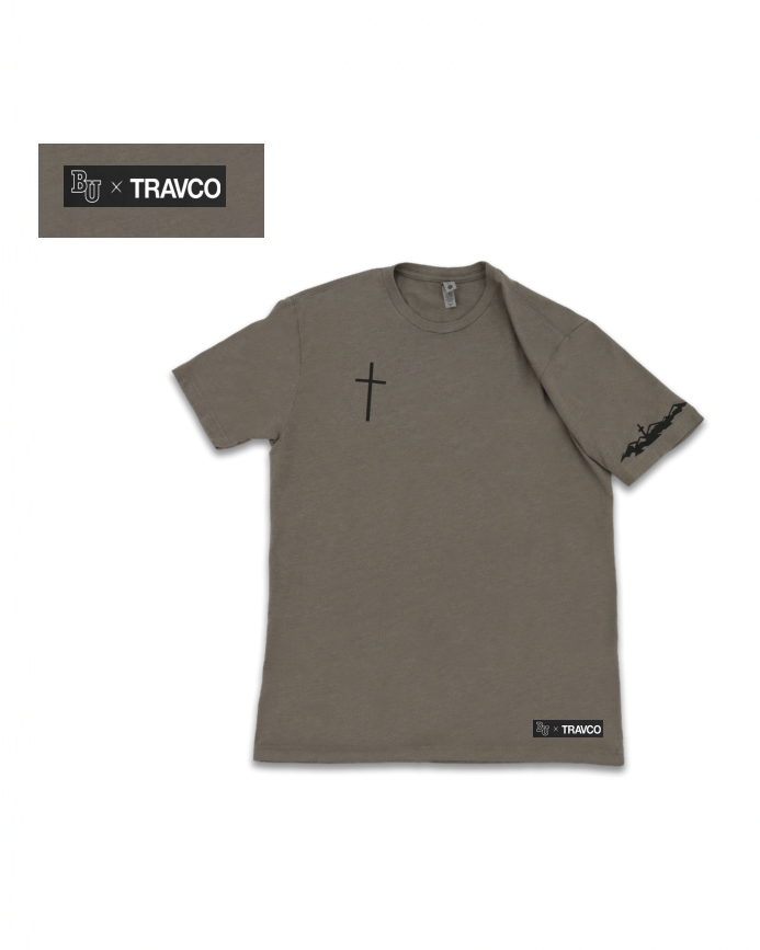 BU Salt & Light Tee | Warm Grey