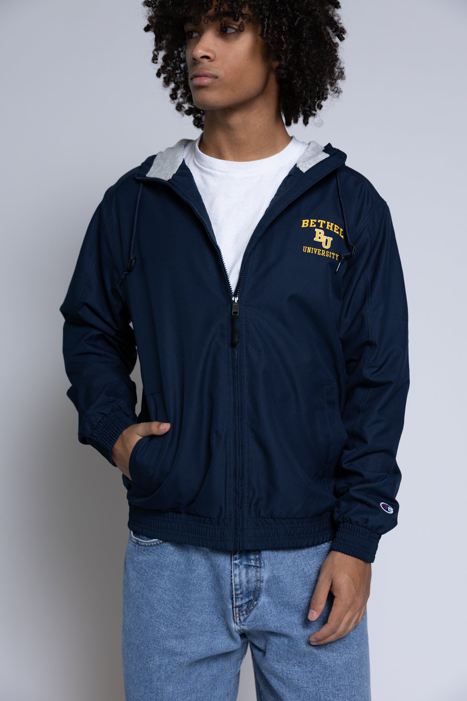 Champion Weatherproof Long Sleeve Jacket | Navy