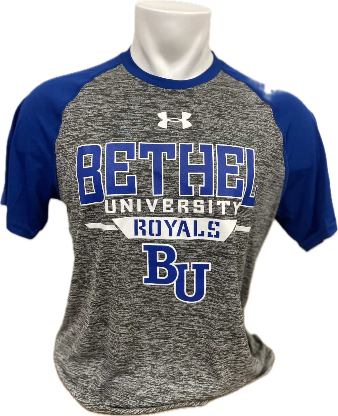 Under Armour BU Loose Fit Raglan Sleeve T/shirt | Royal/Grey