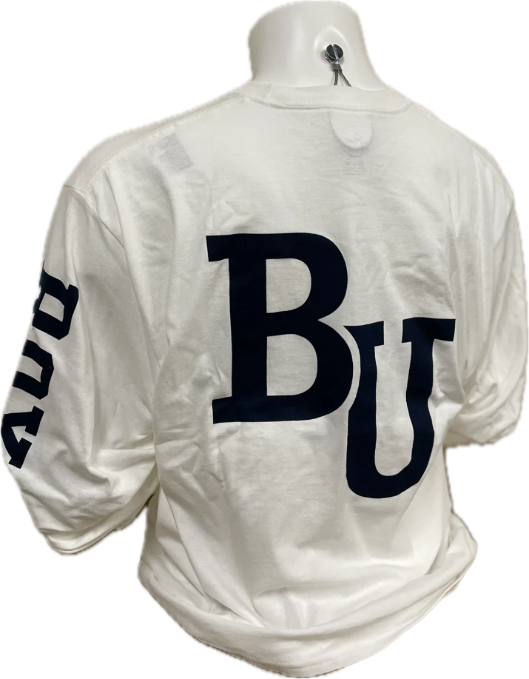 Gear Bethel University Arch/Straight L/S Tee | White