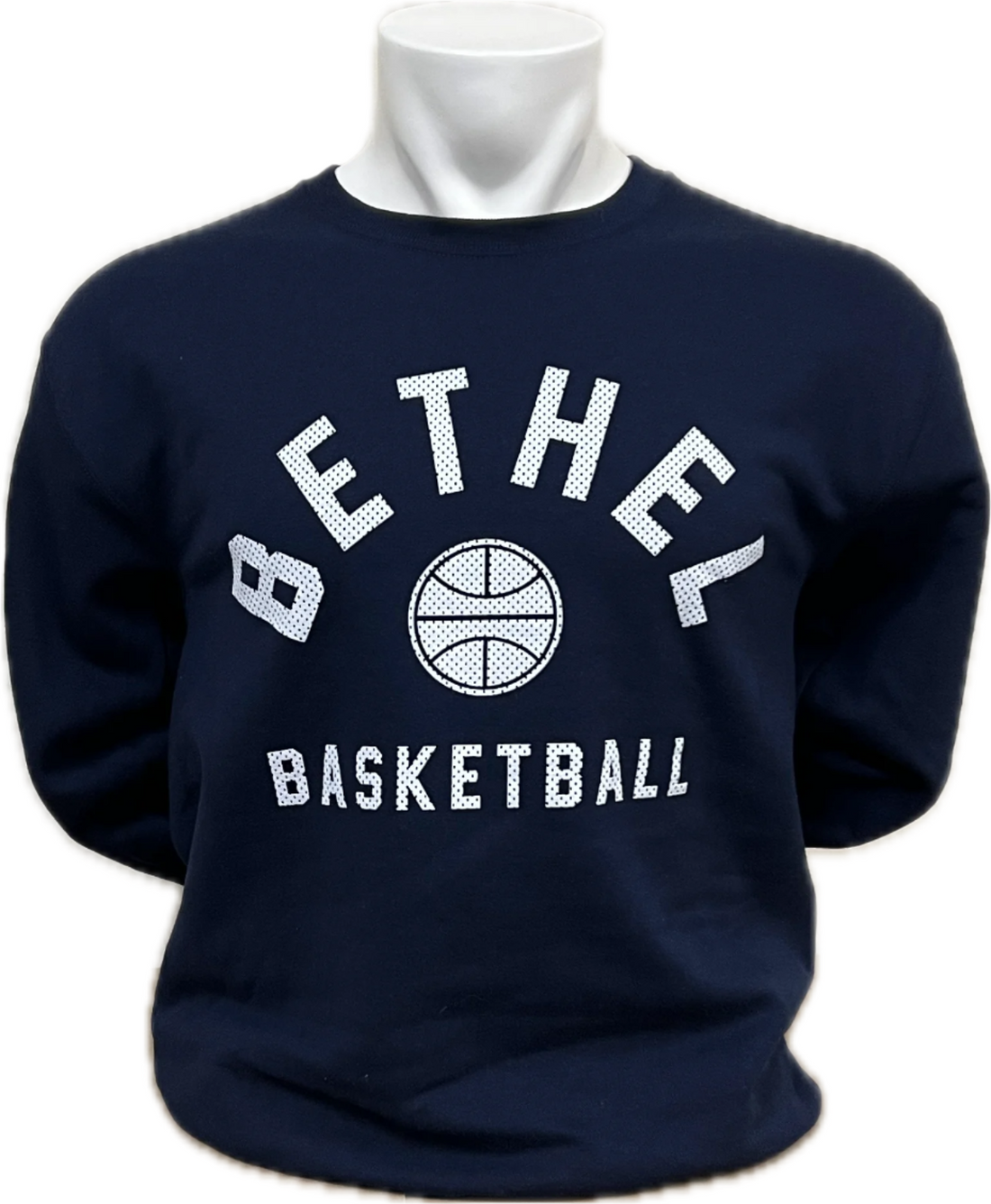Crewneck Basketball Sweatshirt | Navy