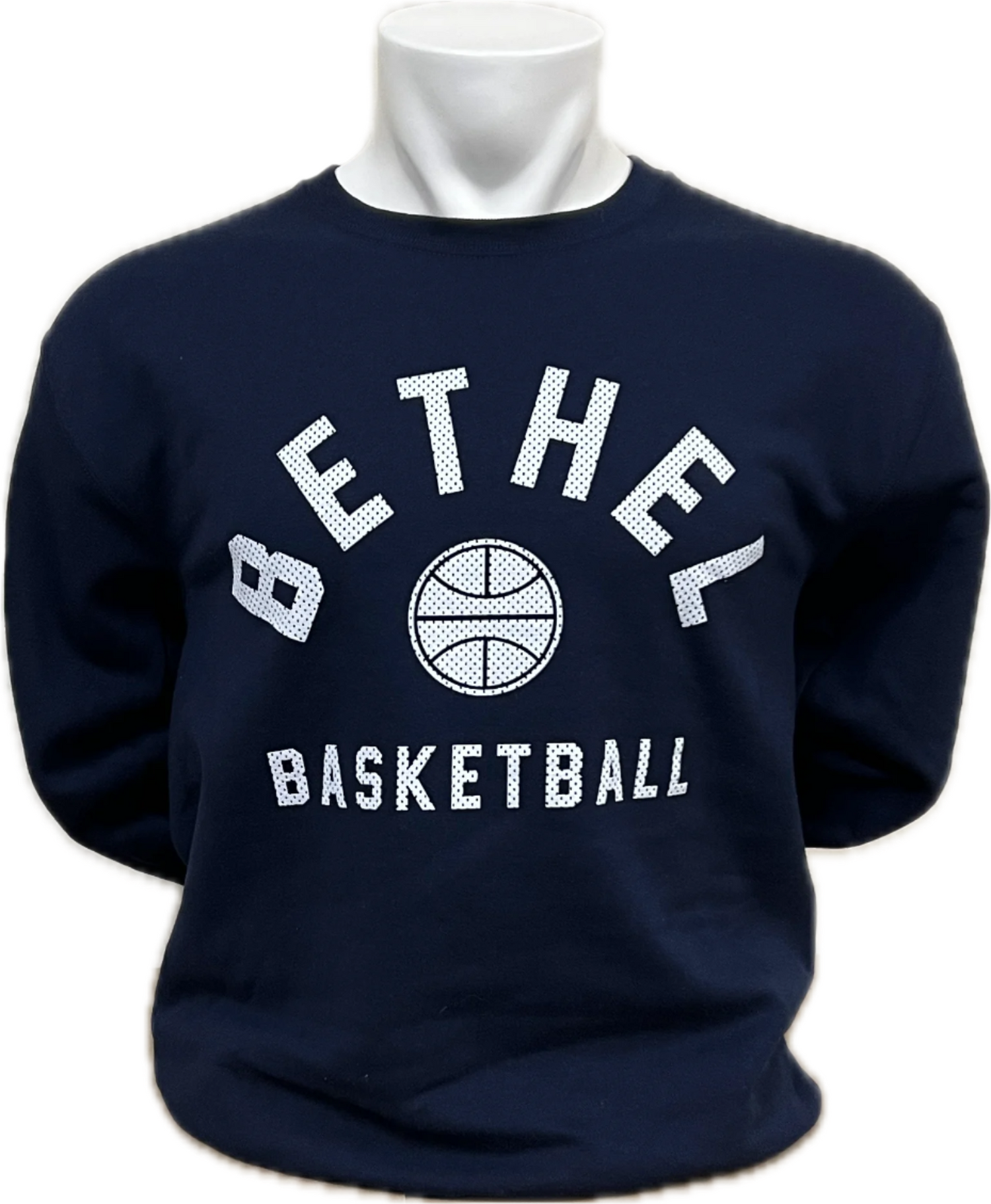 Crewneck Basketball Sweatshirt | Navy