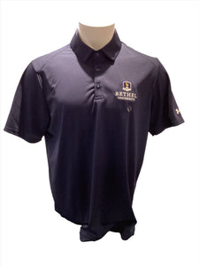 UA BU Crest Polo, Navy