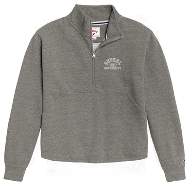 Ladies Victory Springs 1/4 Zip Pullover, Fall Heather
