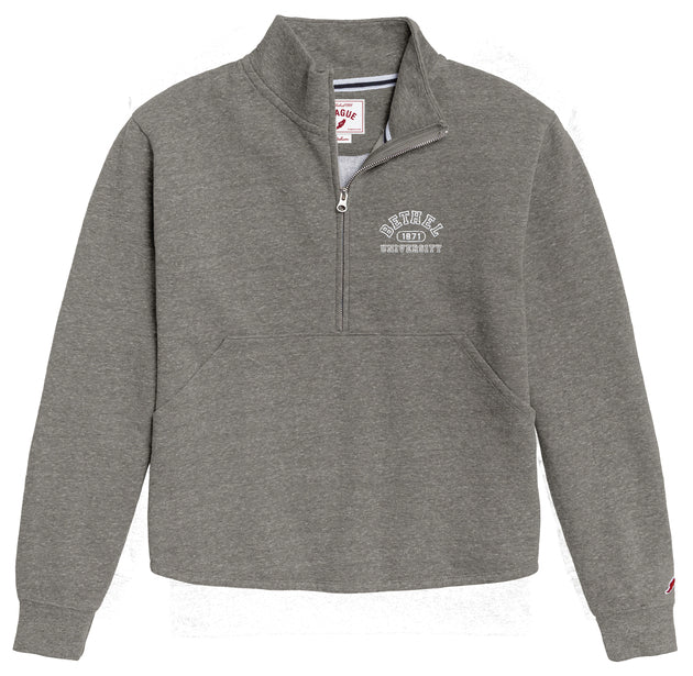 Ladies Victory Springs 1/4 Zip Pullover, Fall Heather