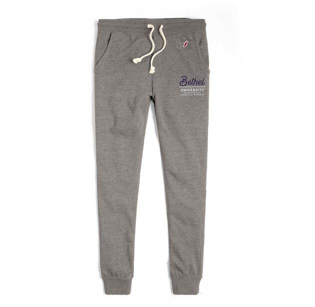 Victory Springs Ladies Closed Bottom Sweatpant | Fall Heather Grey
