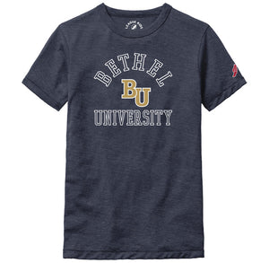 Youth Victory Falls Tee, Heather Navy