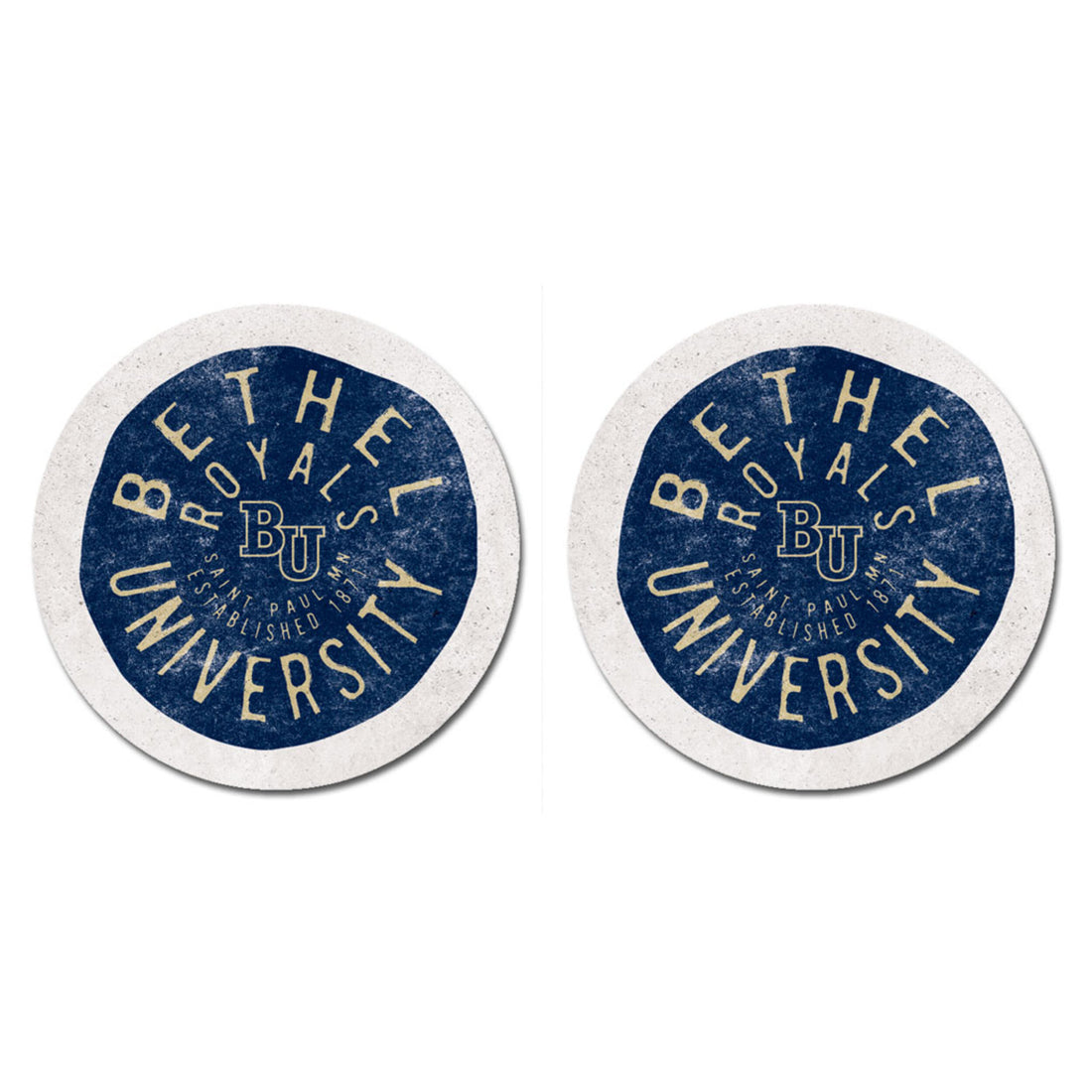 Thirsty Car Coaster 2-Pack | Natural