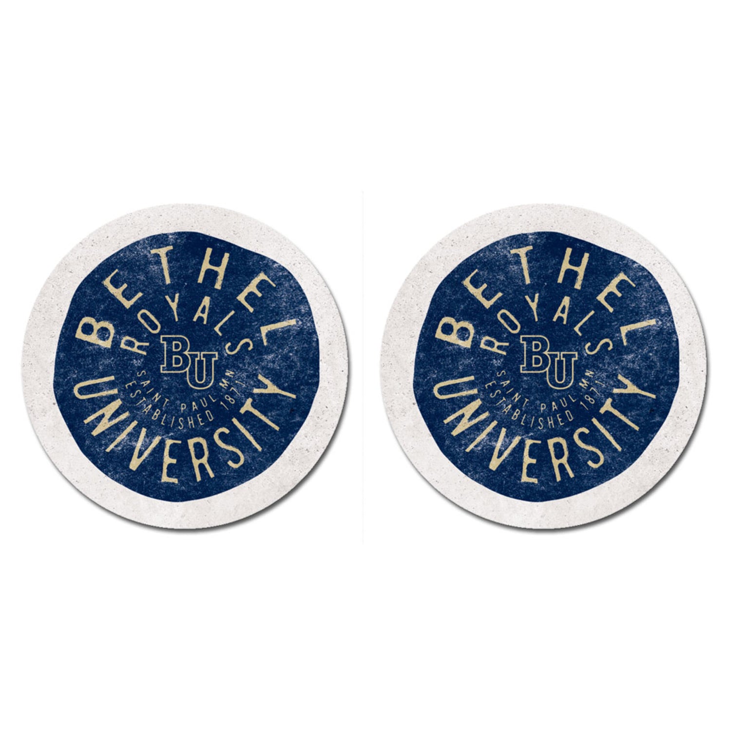 Thirsty Car Coaster 2-Pack | Natural