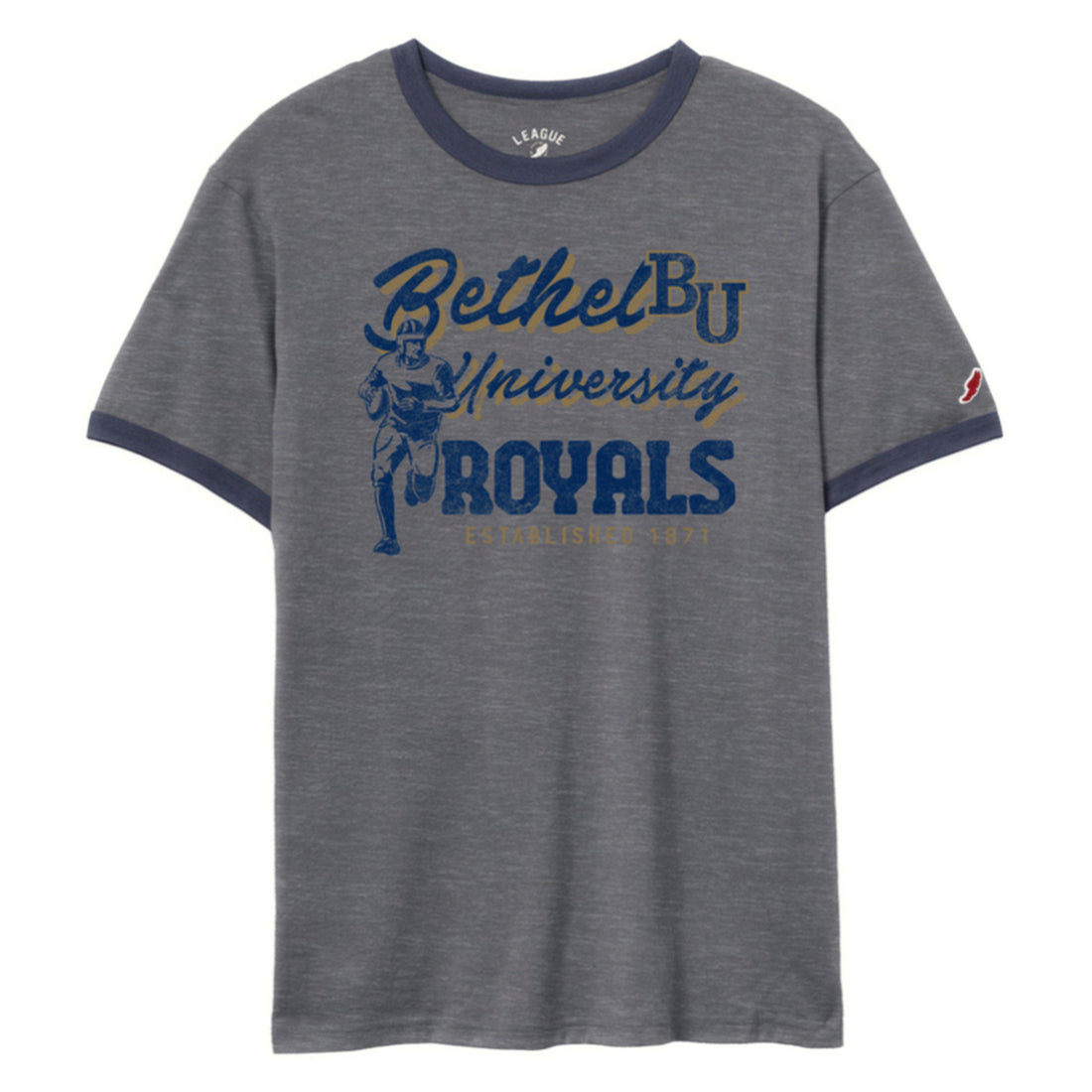 Victory Falls Unisex Ringer | Fall Heather