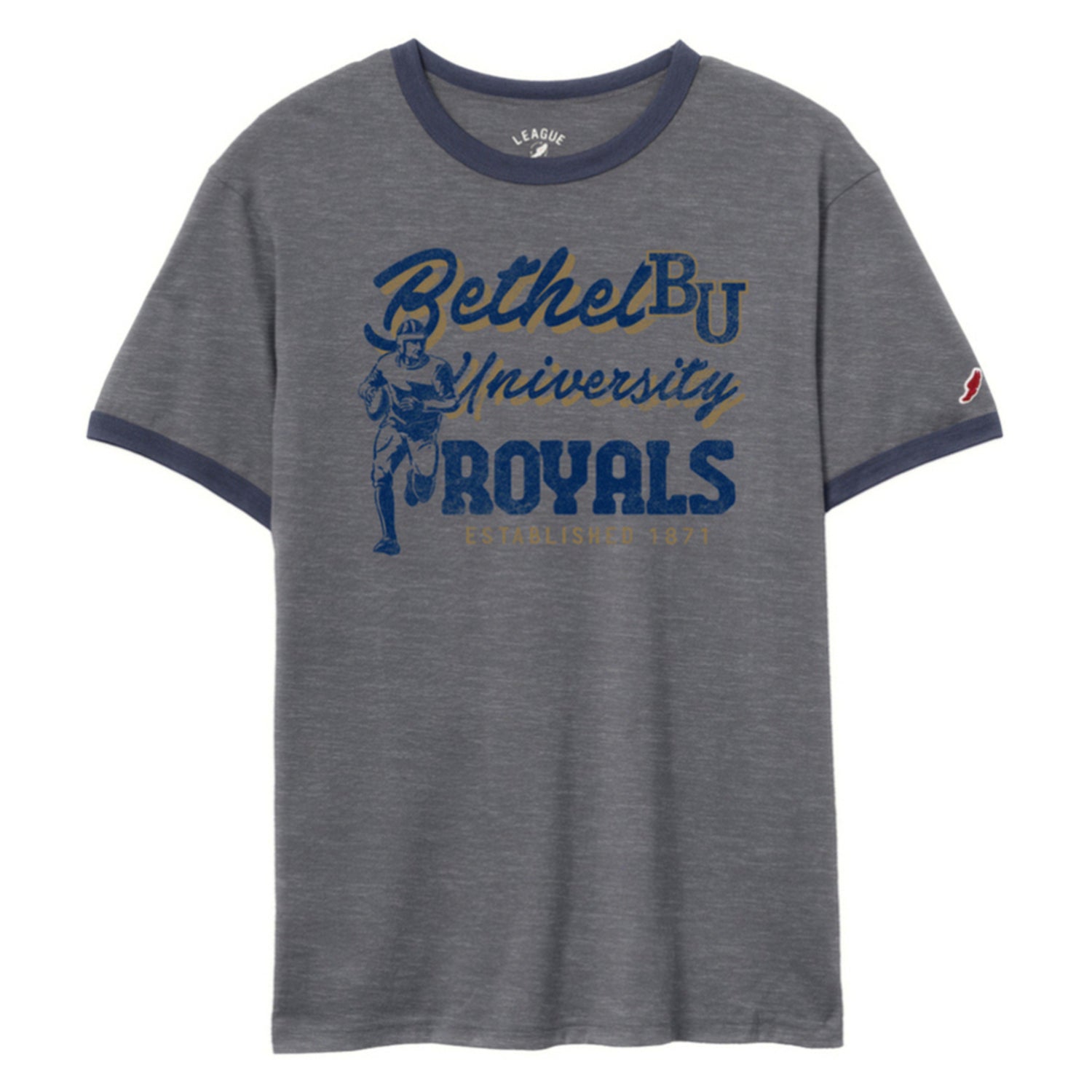 Victory Falls Unisex Ringer | Fall Heather