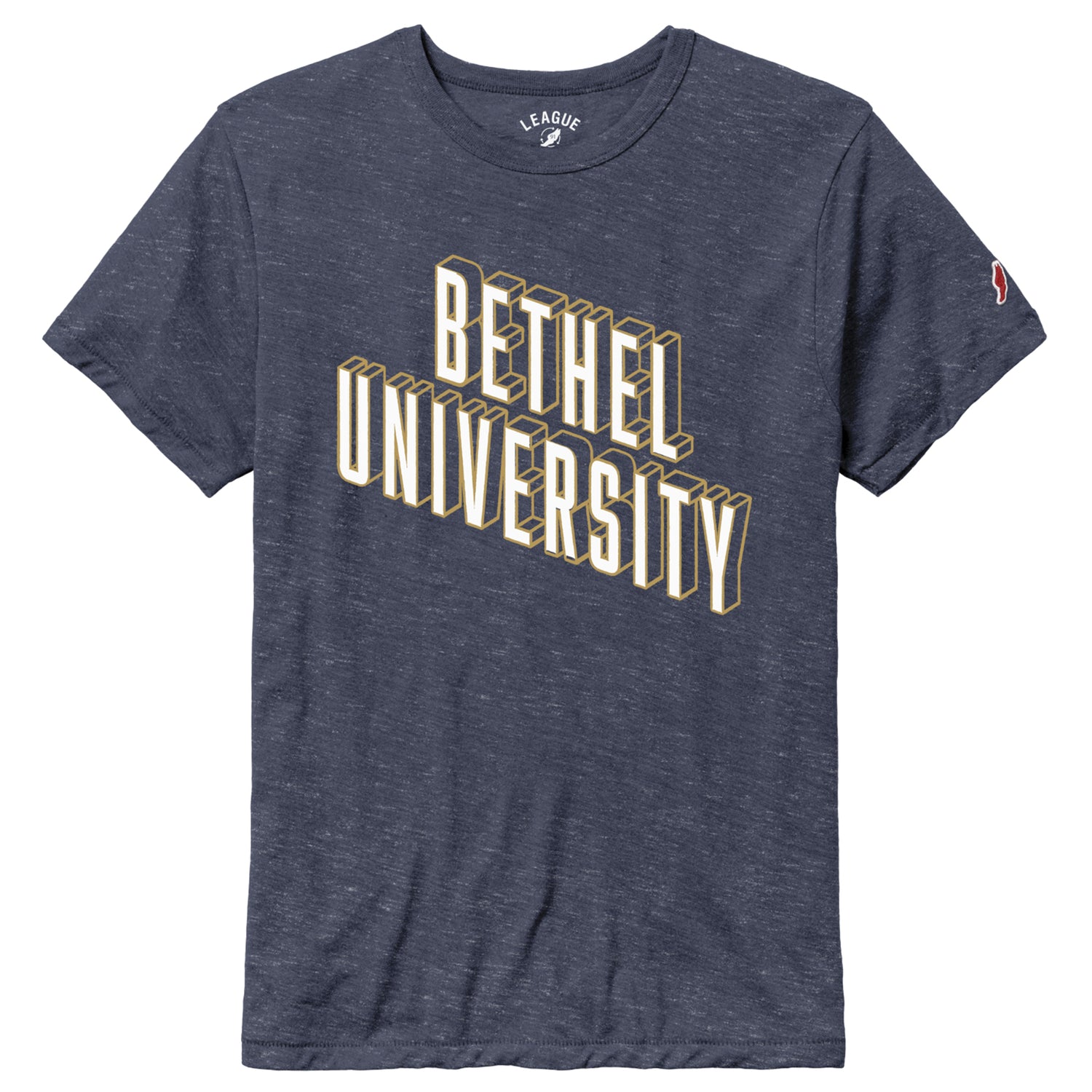 Victory Falls Tri-Blend Tee | Navy