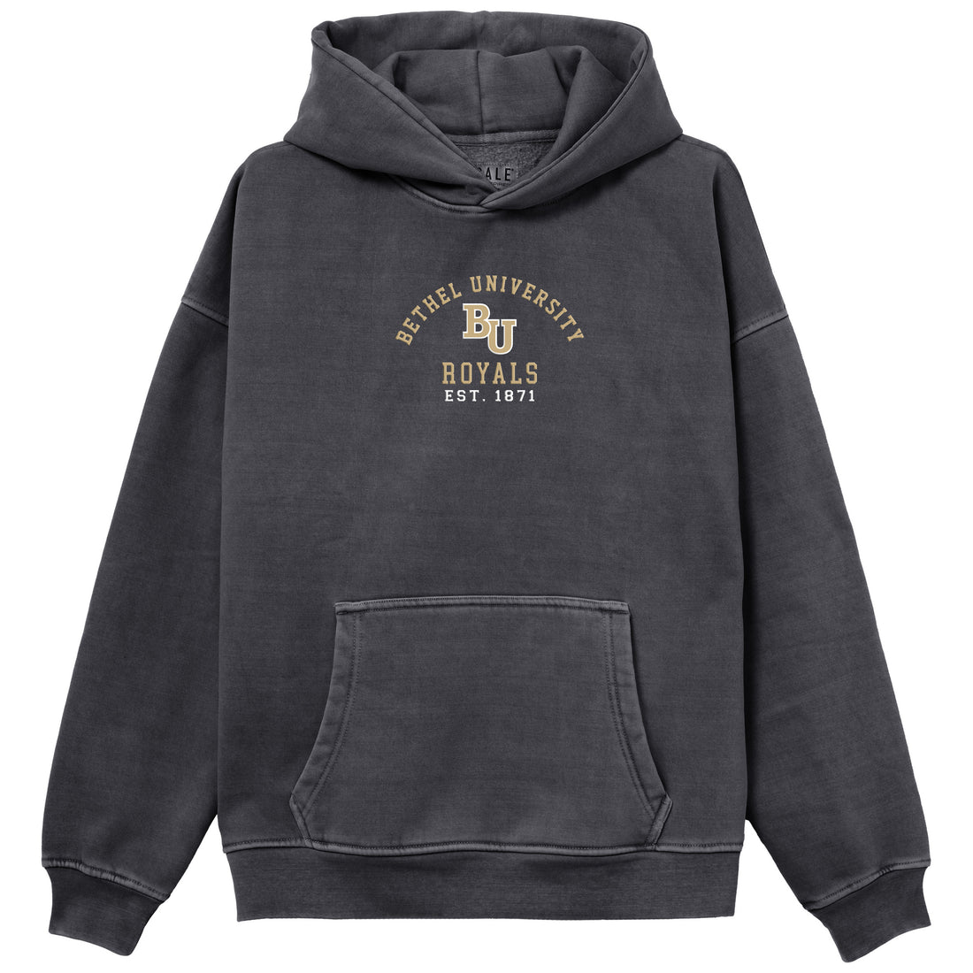 Pigment Dye Oversized Hood | Navy