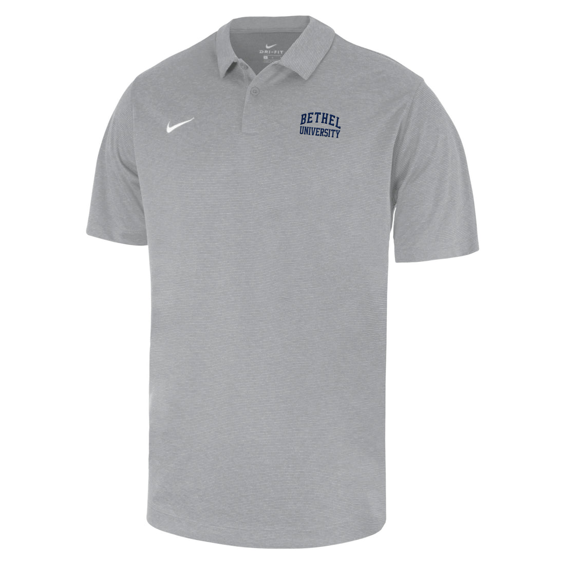 Heather Polo | Flat Silver