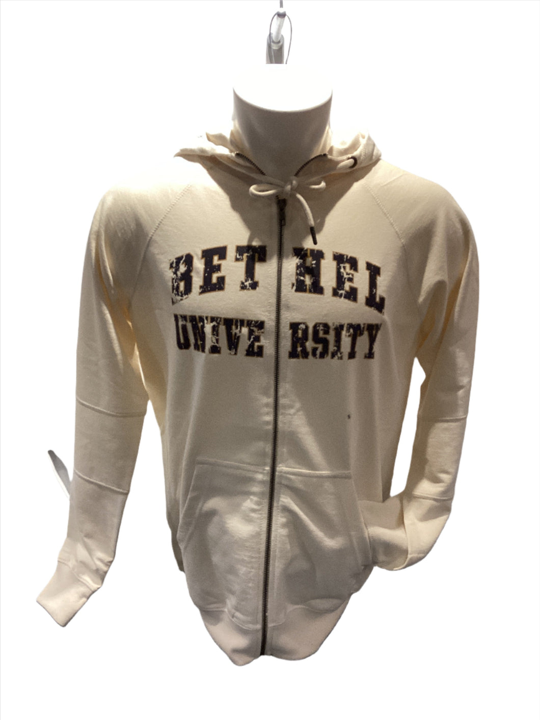 MV Bethel Full Zip Hood, Cream