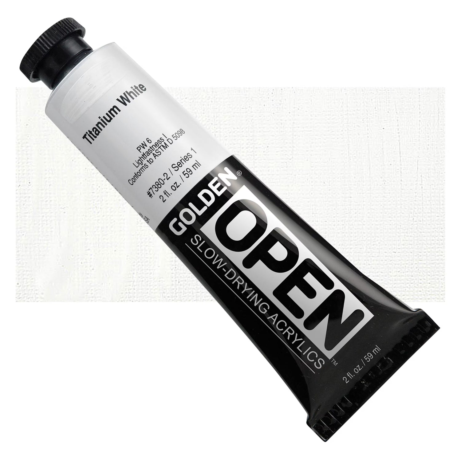 Golden Open Acrylics - Titanium White | 5 oz Tube