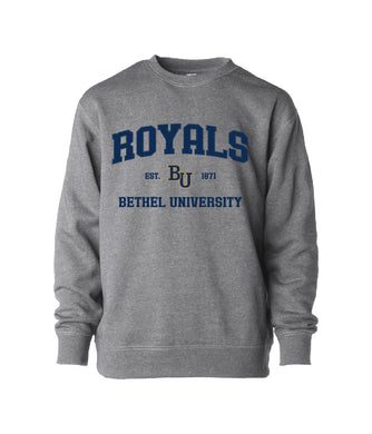 Youth Logoed Crew | Nickel