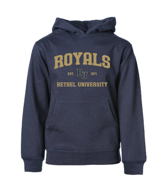 Youth Logoed Hoodie | Navy