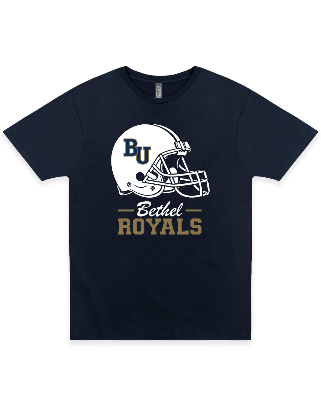 Football Helmet Tee | Navy