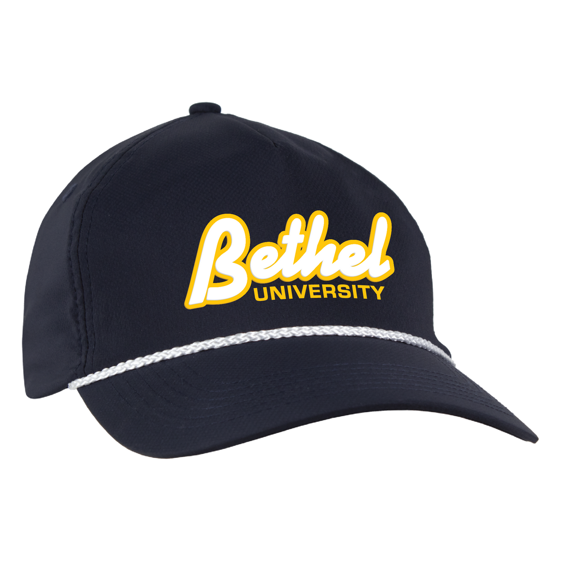 Alto Structured Classic 5-Panel Tech Fabric Cap | Navy