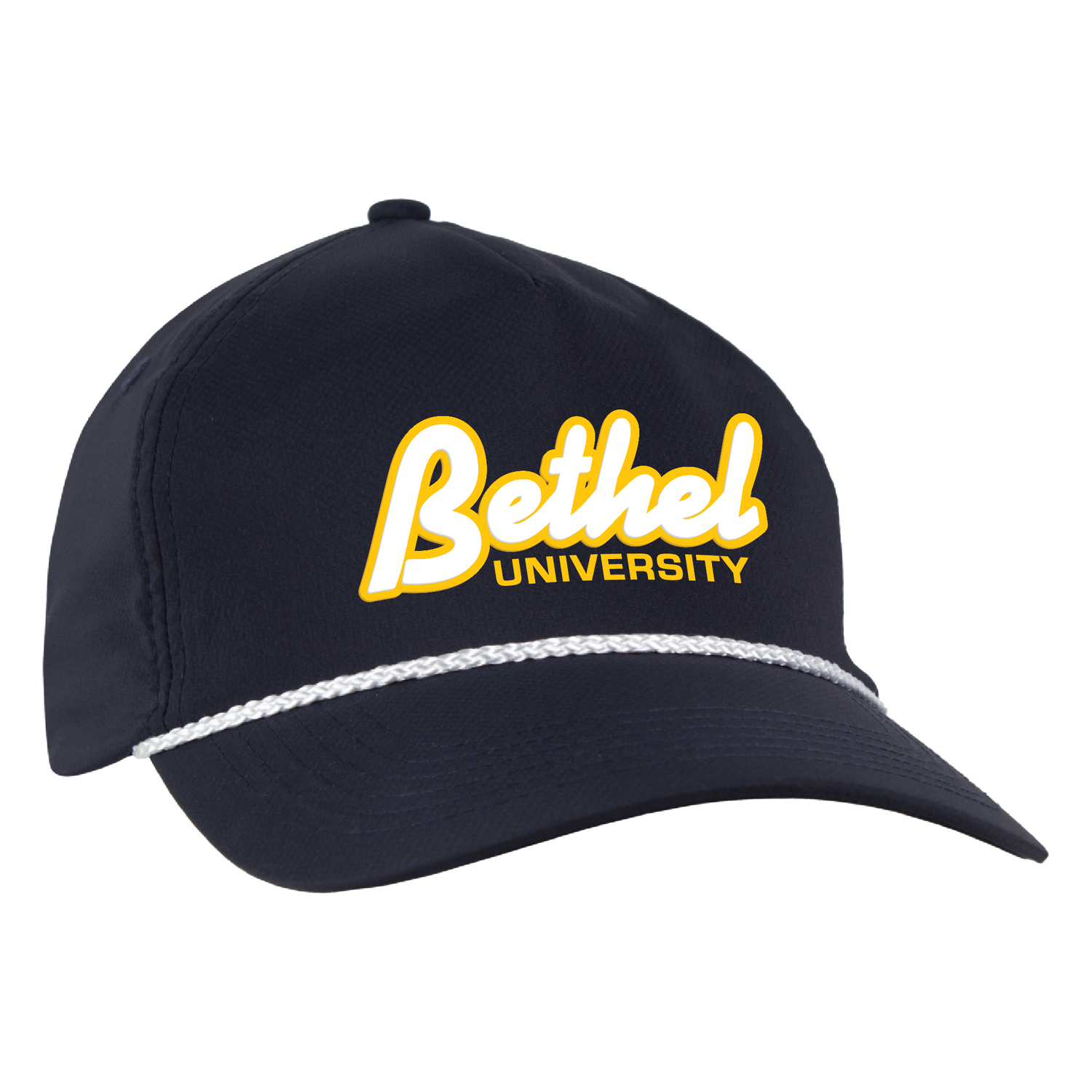 Alto Structured Classic 5-Panel Tech Fabric Cap | Navy