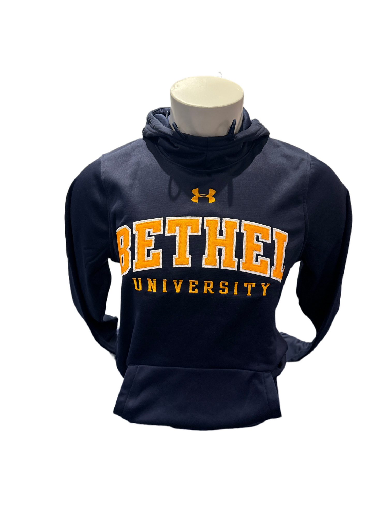 UA Performance Tackle Twill Hoodie | Navy