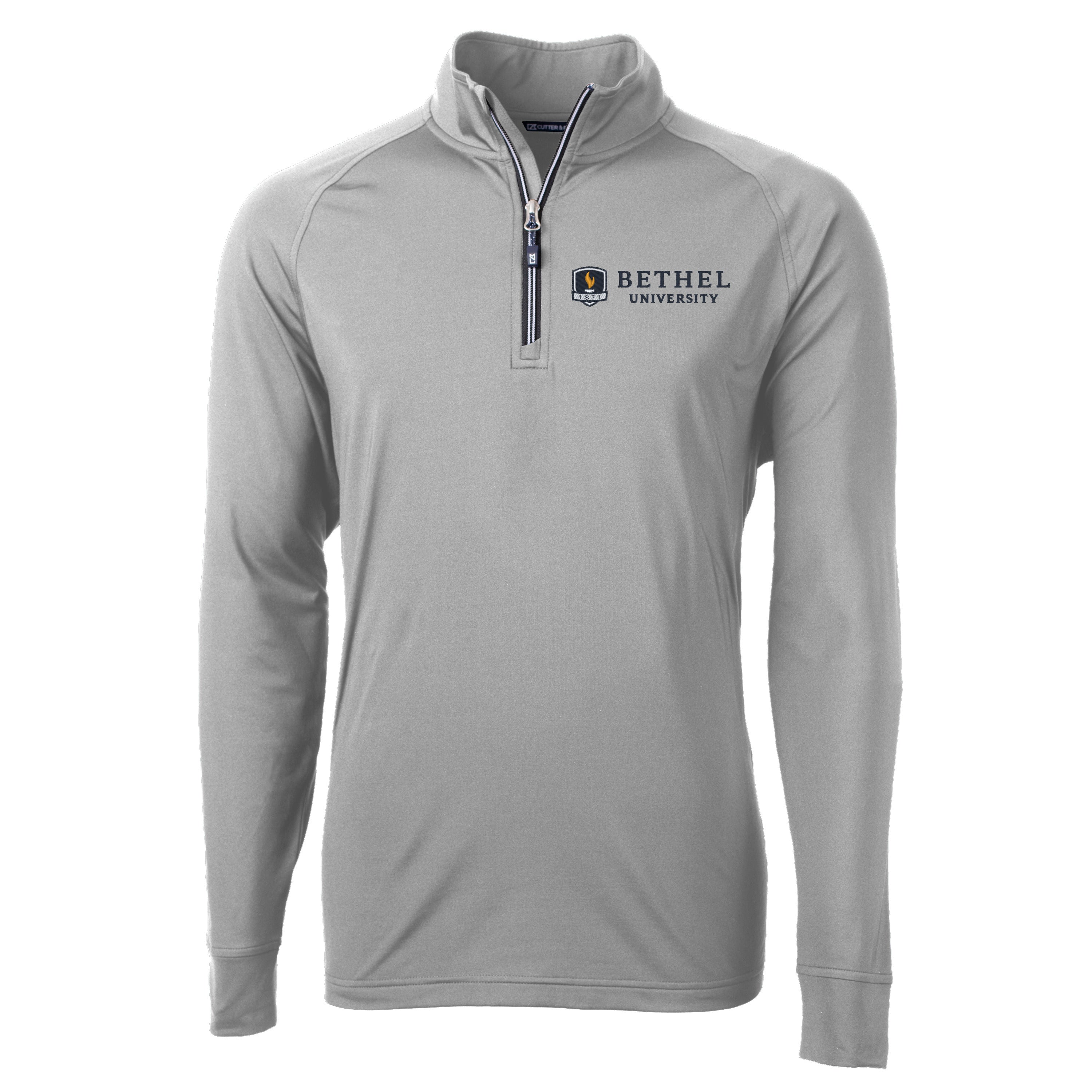 Adapt Eco Knit Stretch Recycled Mens Big &amp; Tall Quarter Zip Pullover | Polished