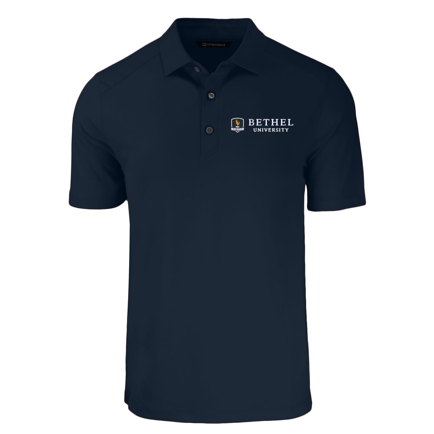 Forge Eco Stretch Recycled Mens Big &amp; Tall Polo | Navy/White
