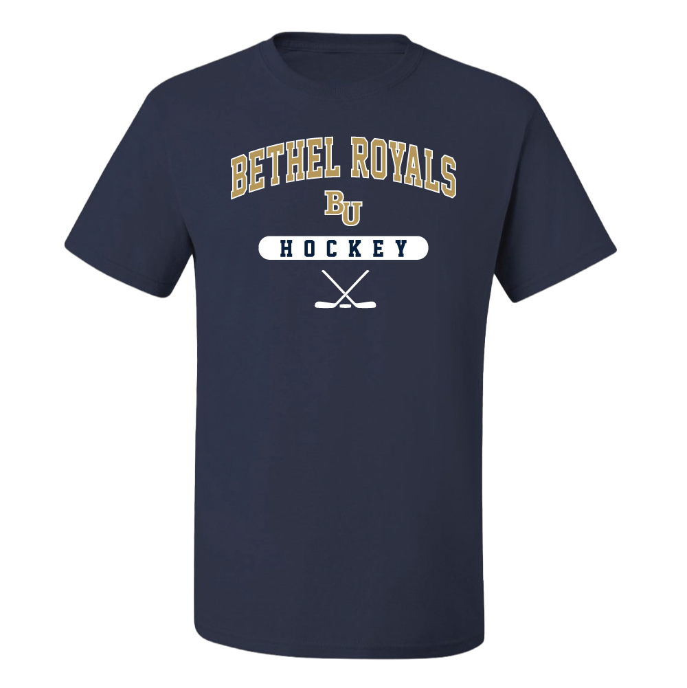 Bethel Hockey Short Sleeve Tee | Navy