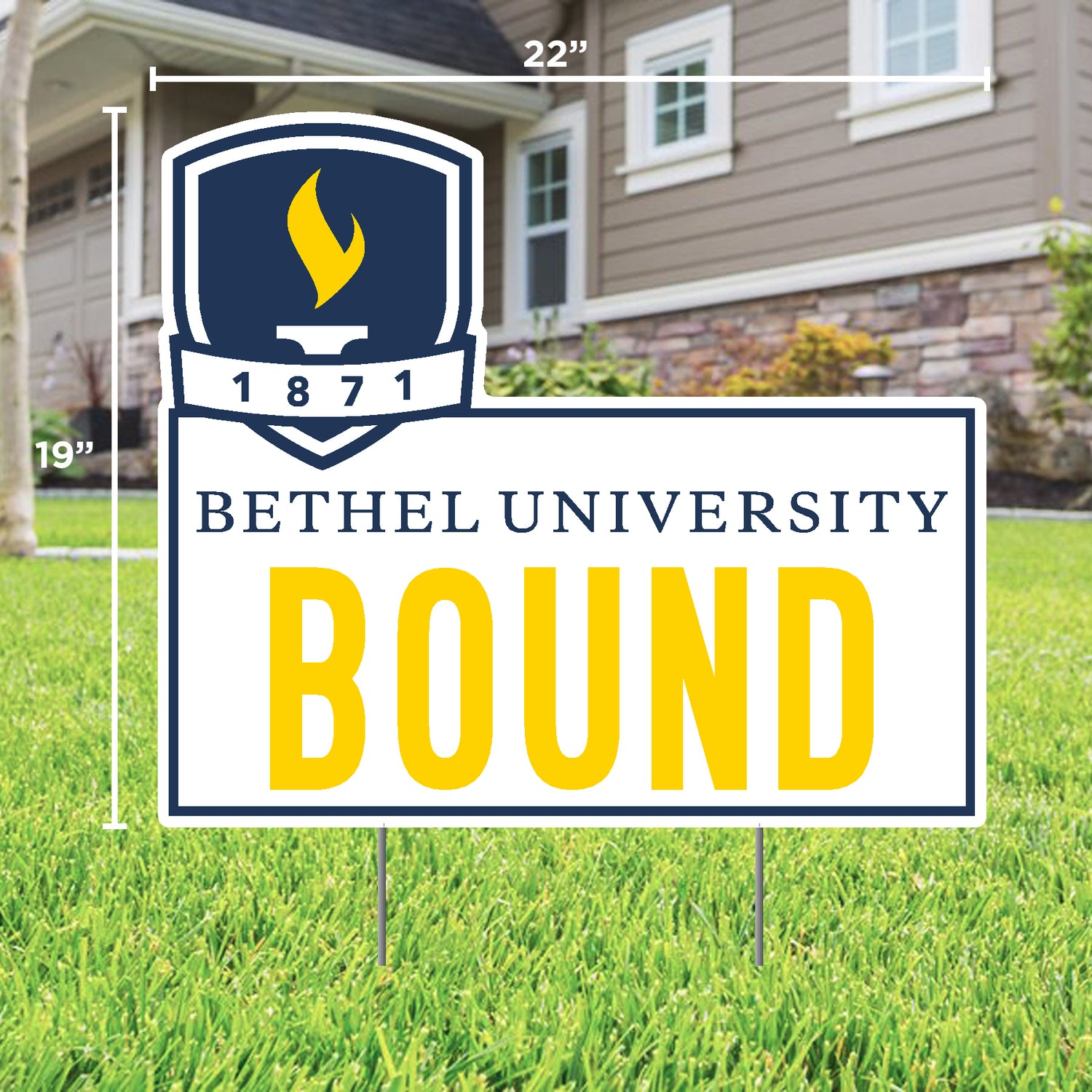 Graduation Yard Sign | University Bound