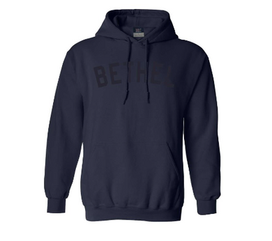 MV Sport Navy Stitching Bethel Hood, Navy