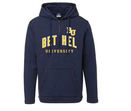 MV Quarter Zip Heavy Hood | Navy