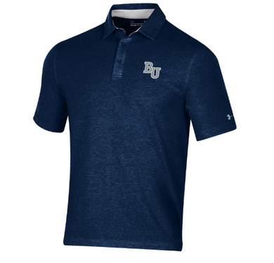 UA Men's Loose Fit Polo Shirt, Navy