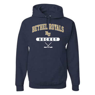 Bethel Hockey Hooded Sweatshirt, Navy