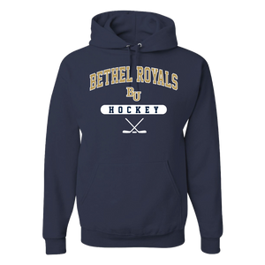 Bethel Hockey Hooded Sweatshirt, Navy