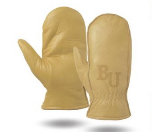 3M Yellow Leather Mittens