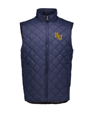 Weatherproof Vintage Mens Quilted Vest, Navy