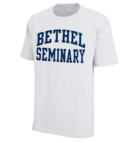 Gear Bethel Seminary Tee | White with Navy